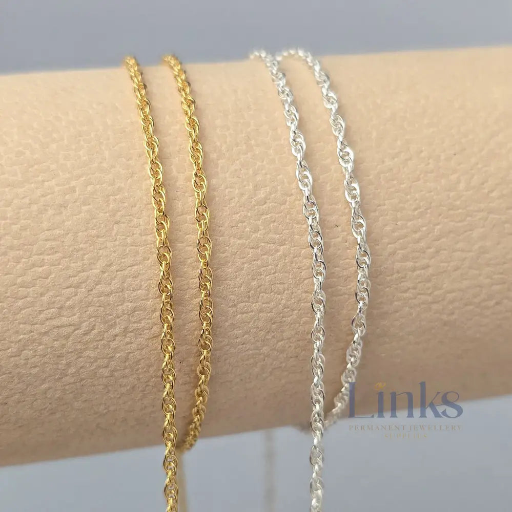 Rope Chain - 925 Sterling Silver & 14K Gold Filled