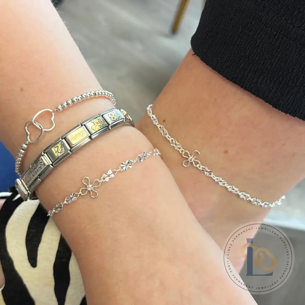 Sterling Silver Sunburst Chain