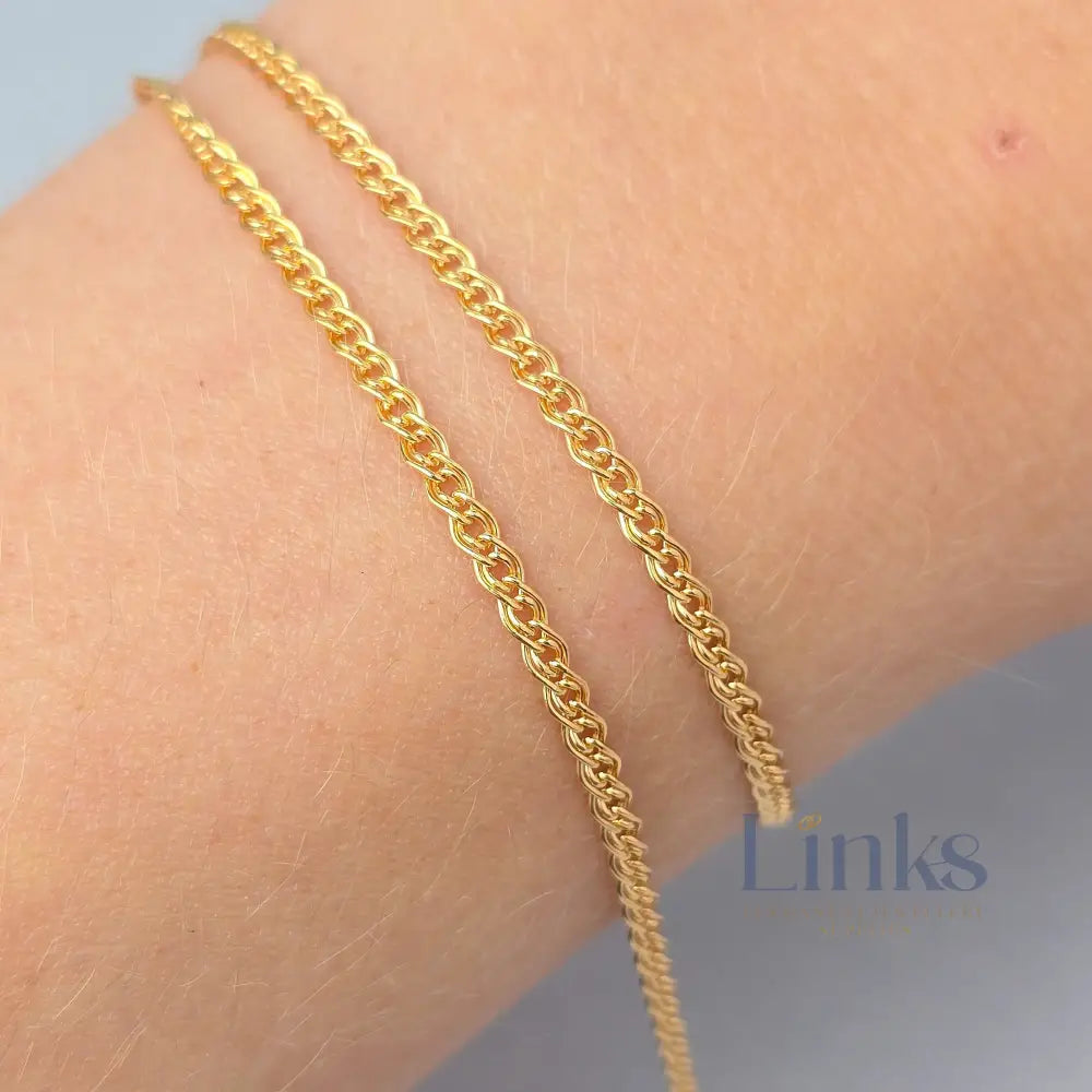 2.5mm Double Curb Chain