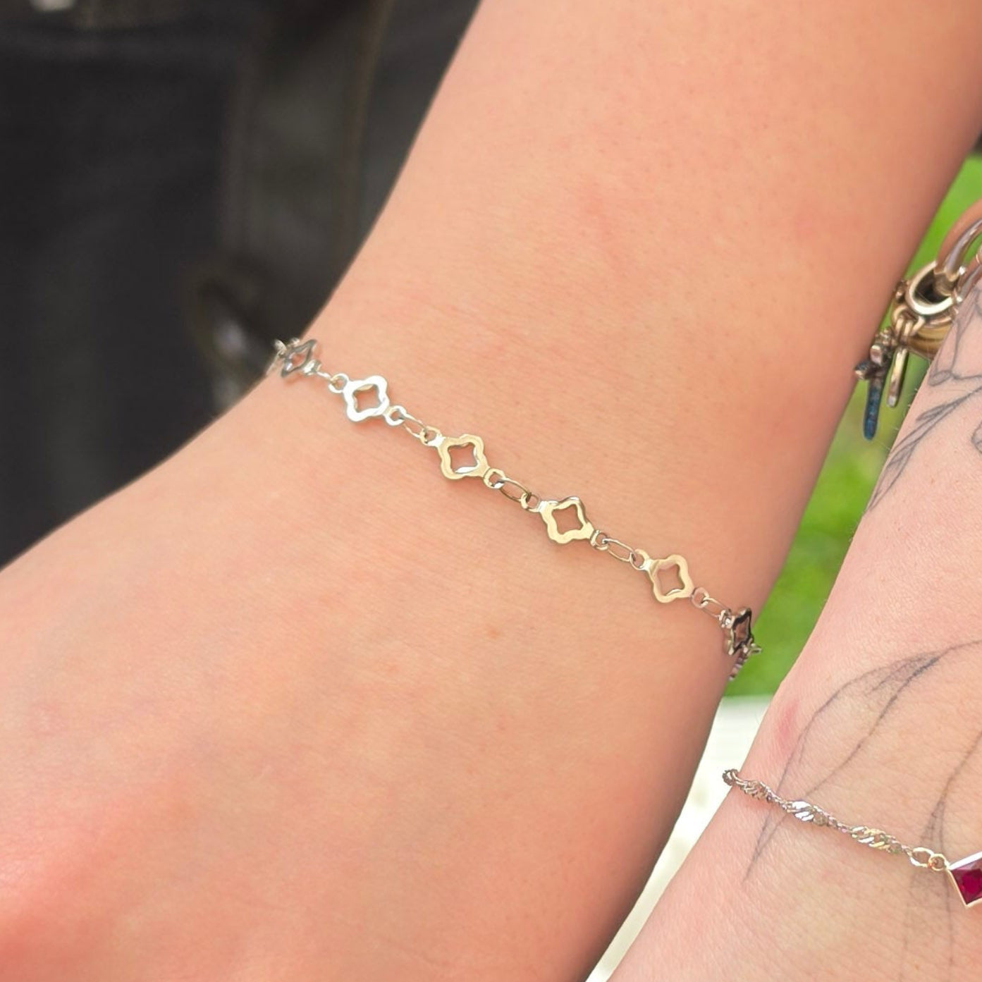 PVD Stainless Steel Clover Chain