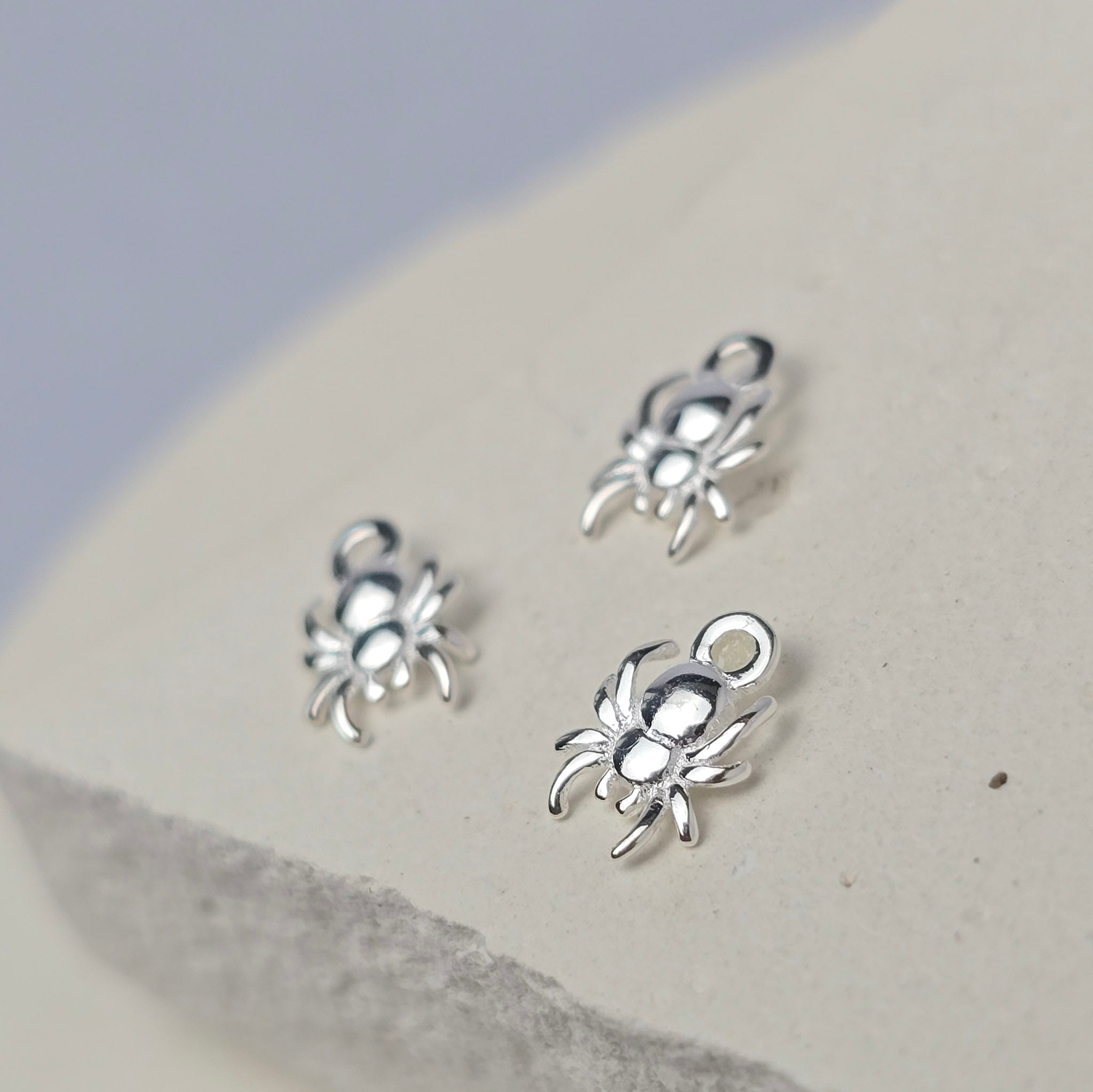 Sterling Silver Spider Charm