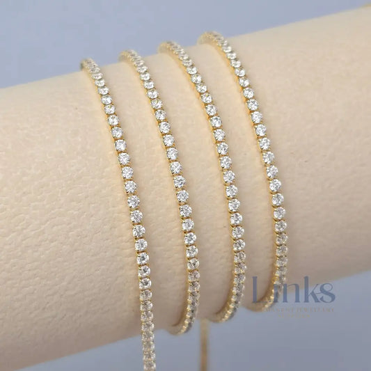 2mm Silver Tennis Chain