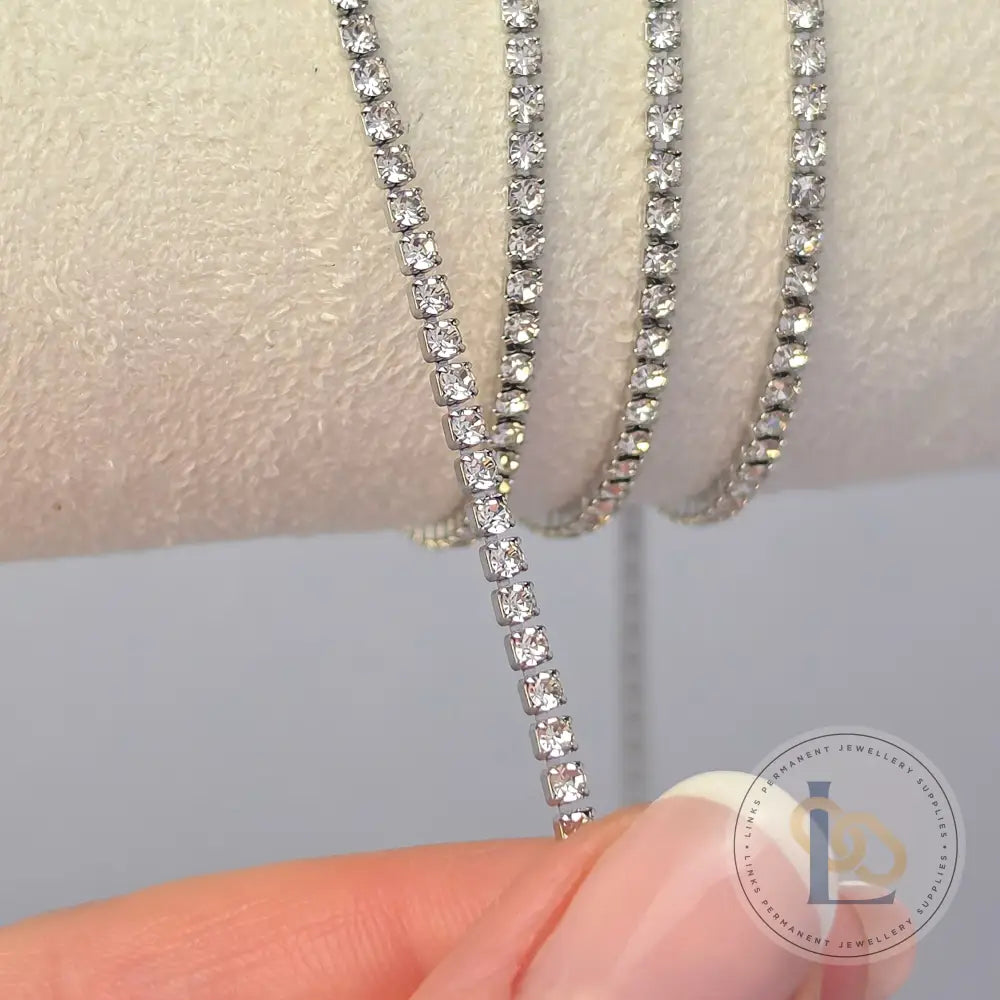 2mm PVD Stainless Steel Tennis Chain