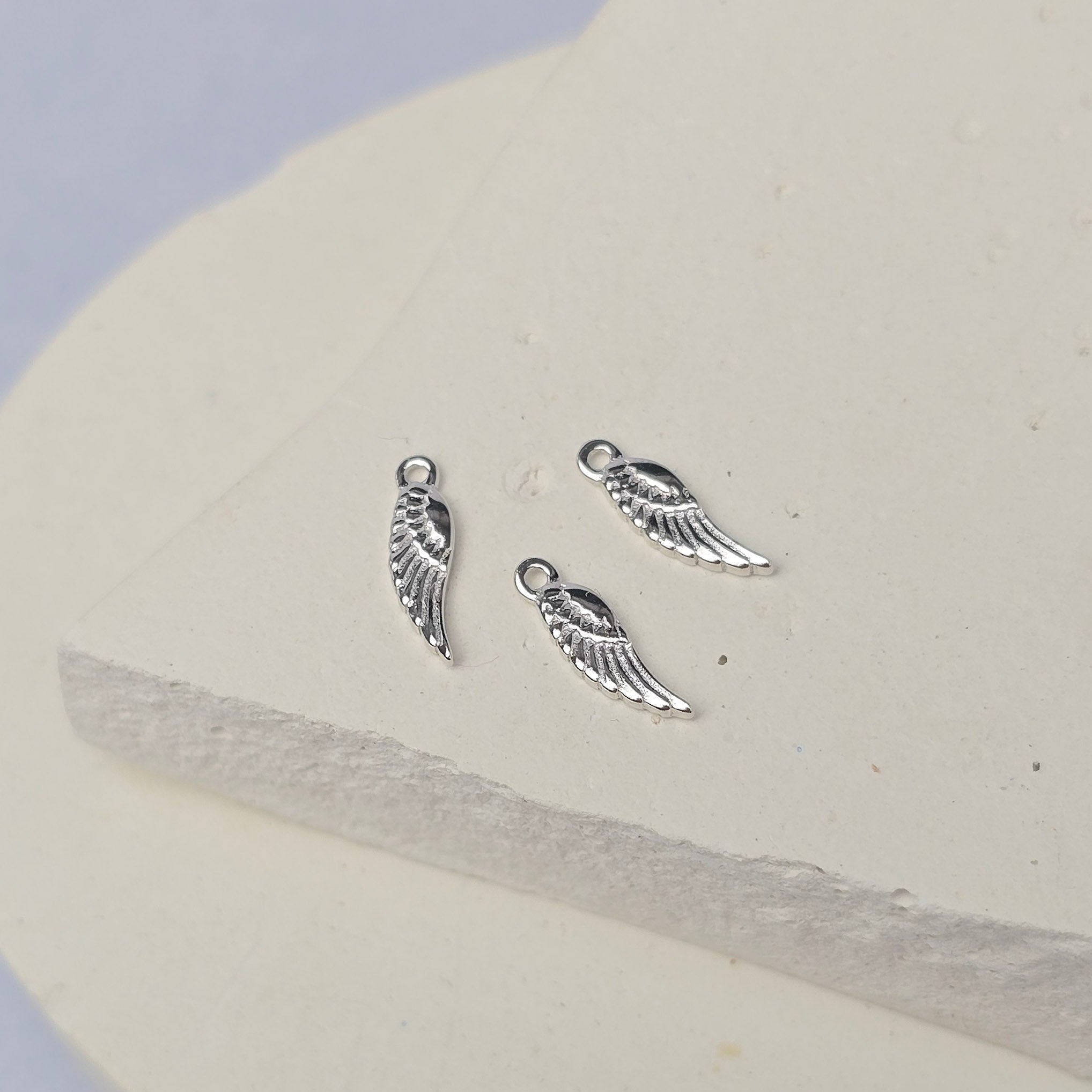 Sterling Silver Dainty Angel Wing