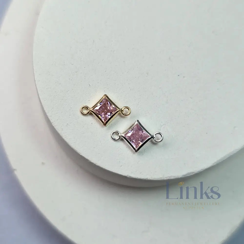 4Mm Crystal Diamond Connector