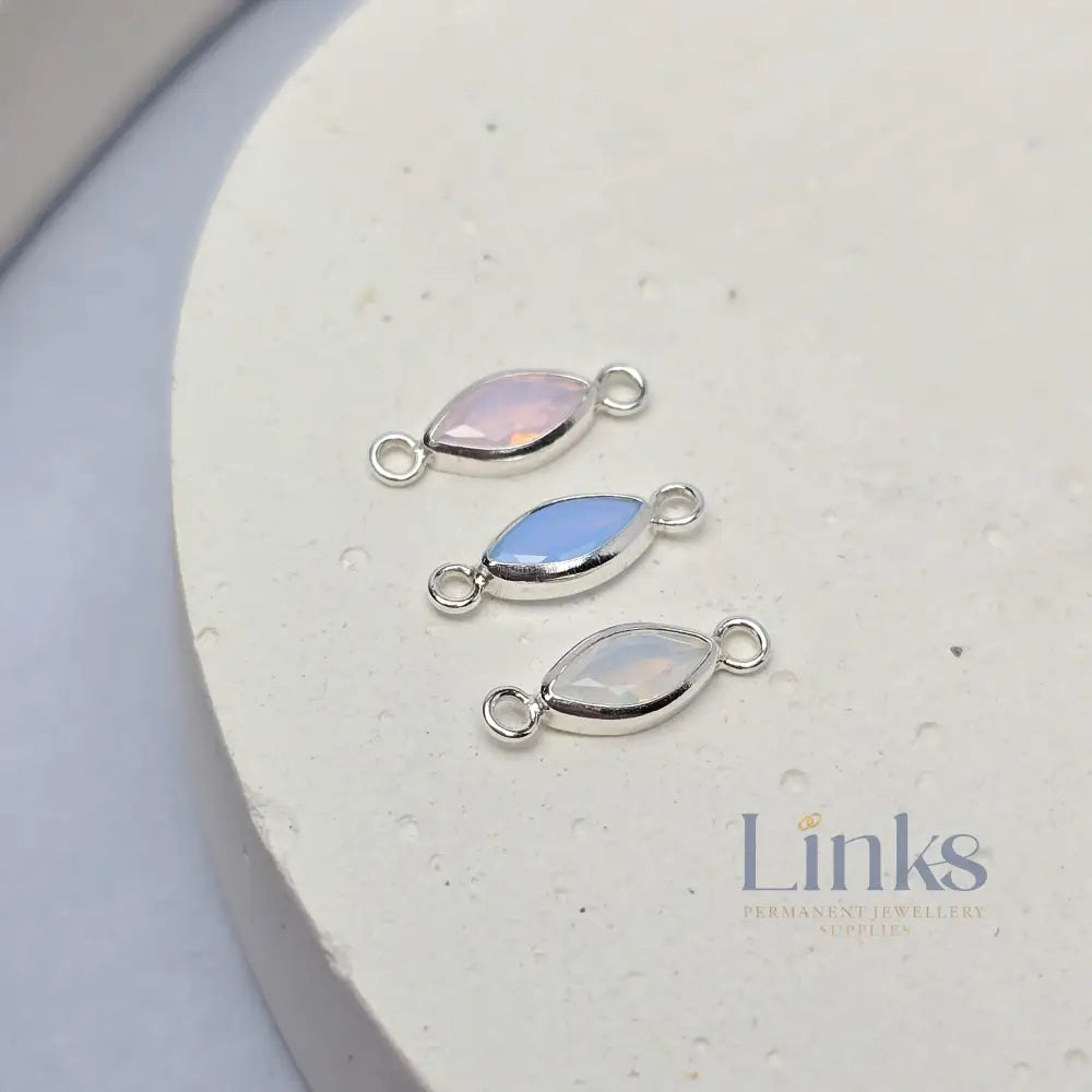 6mm Marquise Opal Connectors