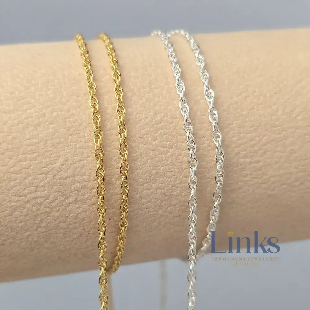 Rope Chain - 925 Sterling Silver & 14K Gold Filled
