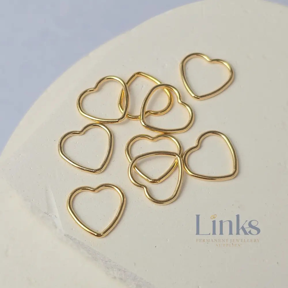 Heart Connector 14k Gold Filled