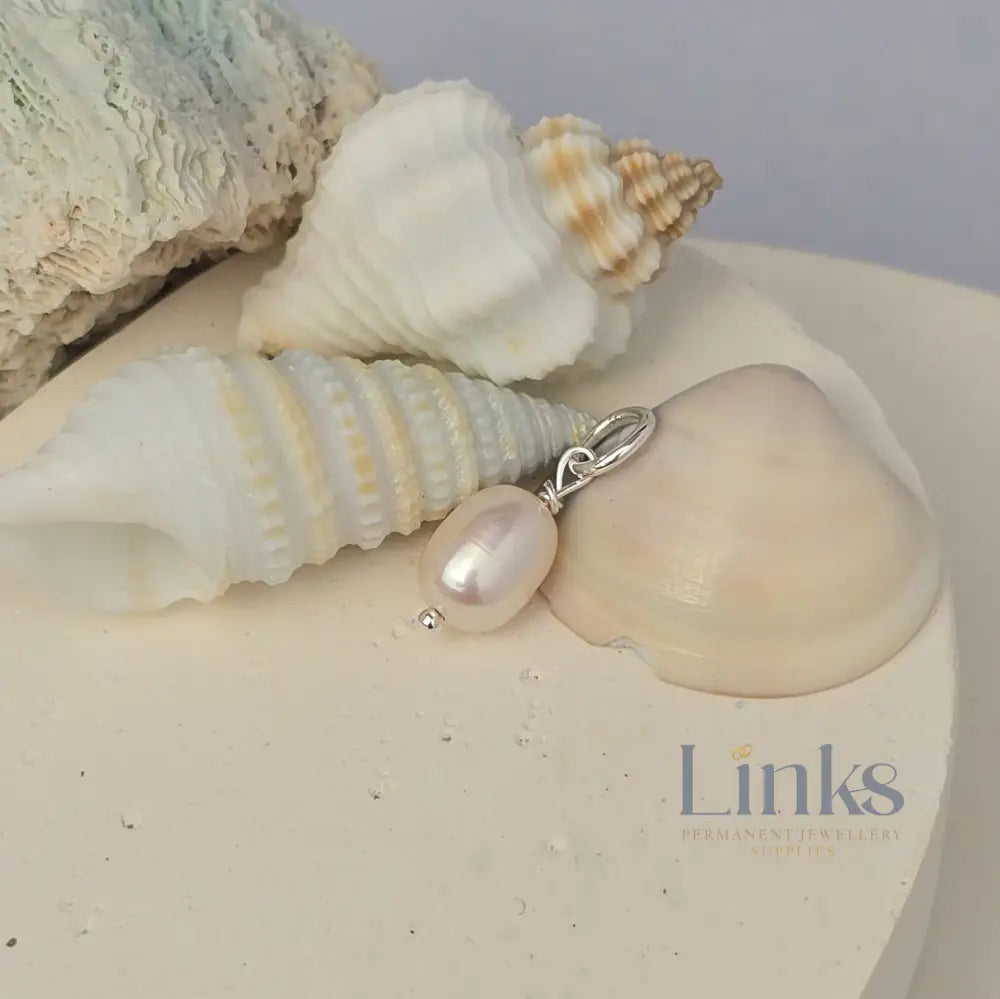Large Baroque Freshwater Pearl Charm