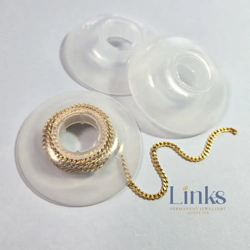 Tangle Free Silicone Spools For Chain Storage