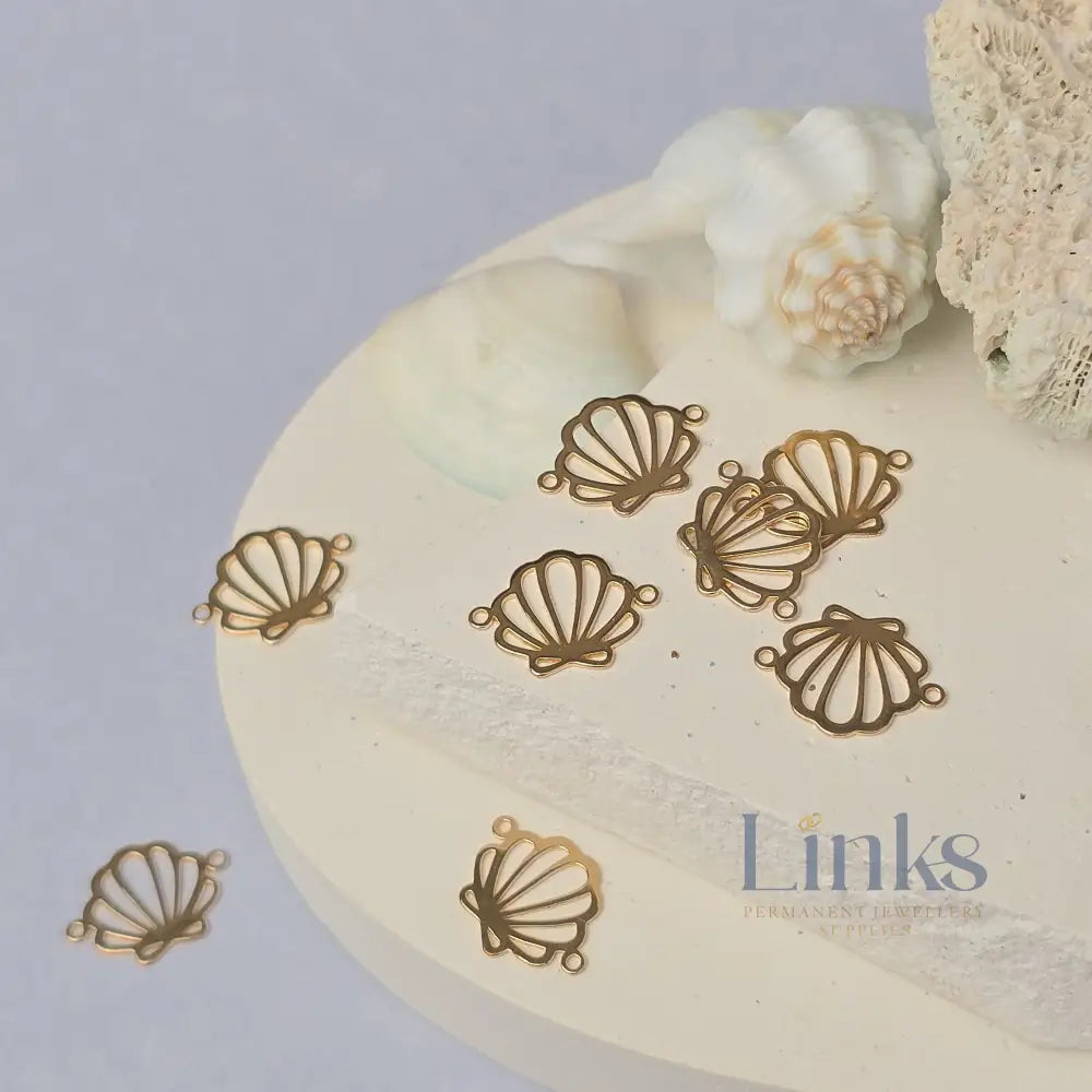 Sea Shell Connector Charm