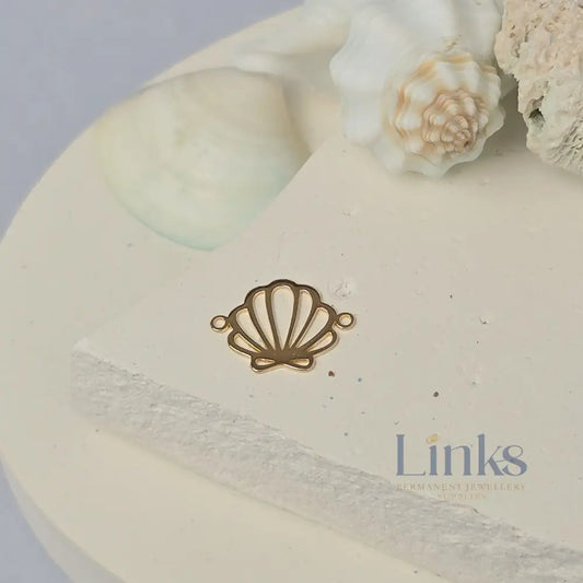 Sea Shell Connector Charm