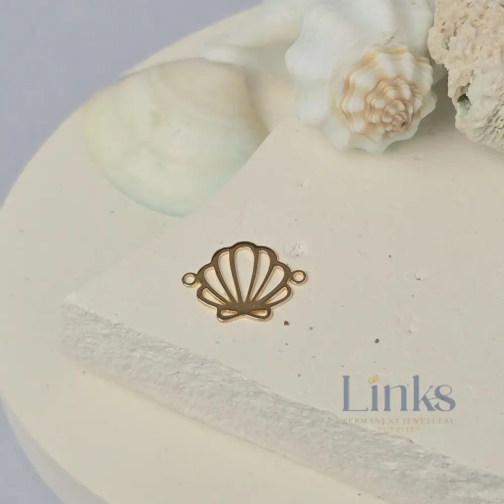 Sea Shell Connector Charm
