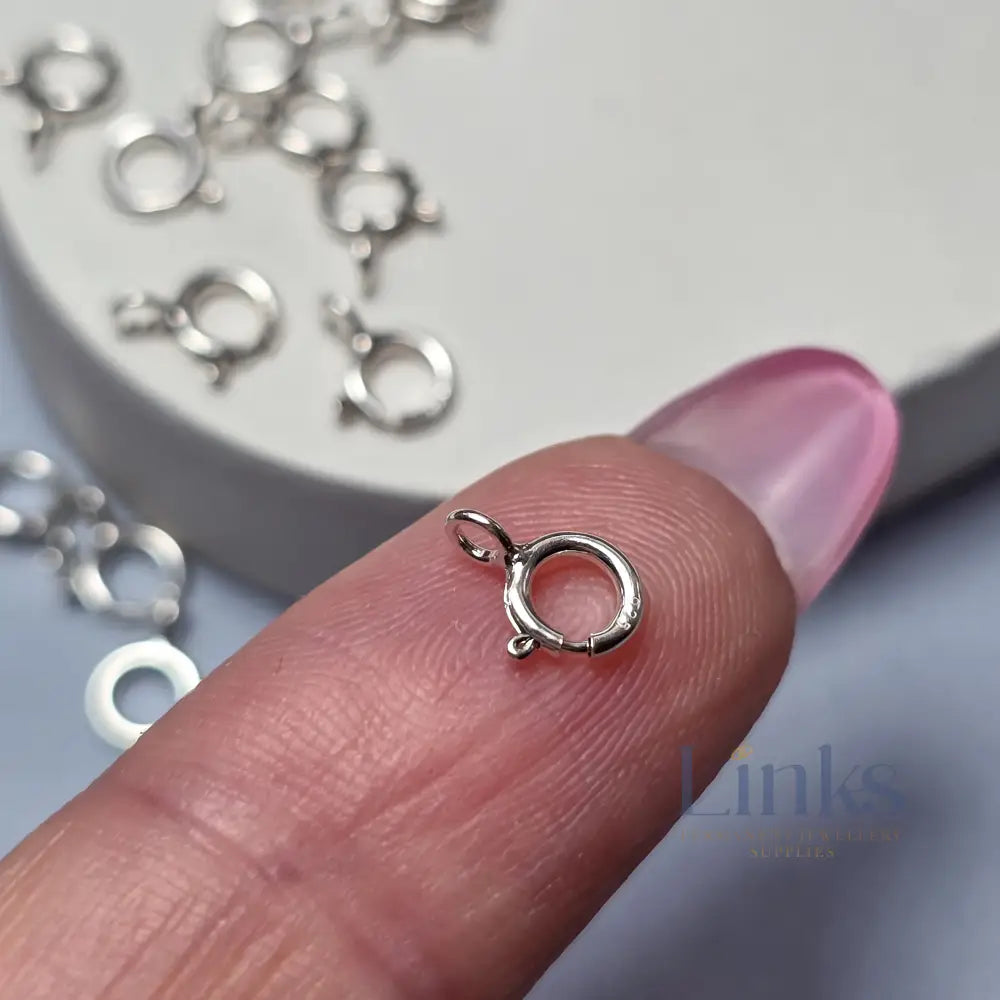 Sterling Silver Clasps (Pack Of 5)