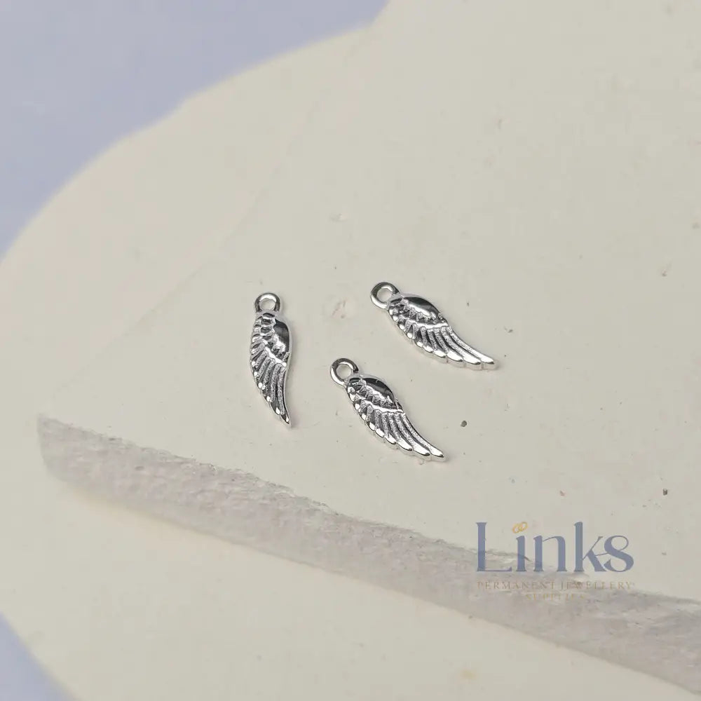 Sterling Silver Dainty Angel Wing