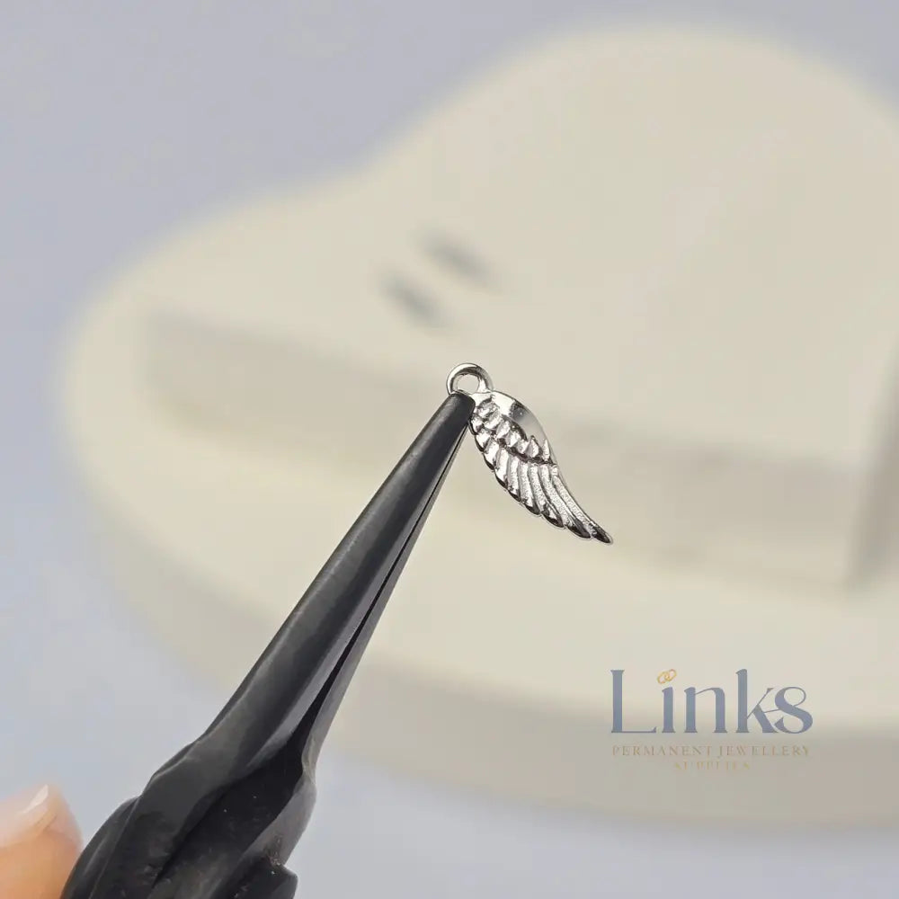 Sterling Silver Dainty Angel Wing