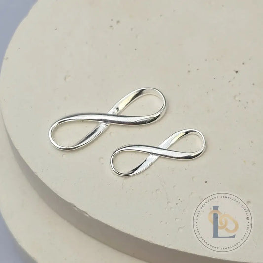 Sterling Silver Infinity Connector Connector Charms