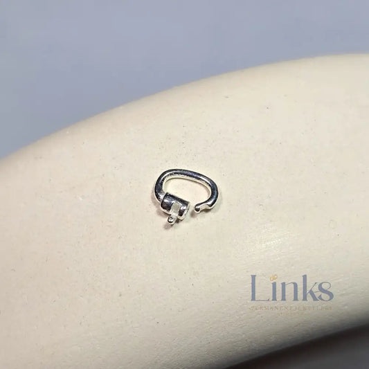 Sterling Silver Permanent Clasp