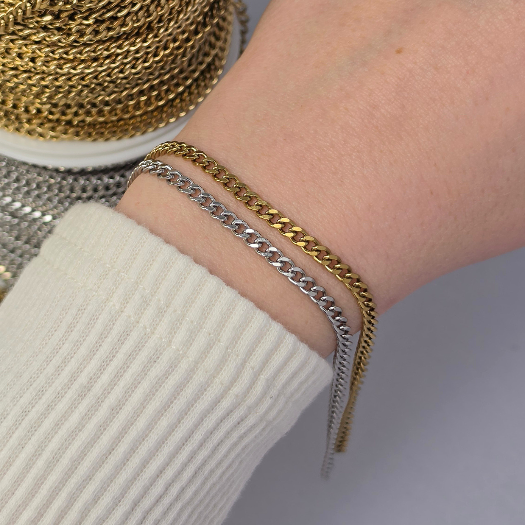 Stainless Steel Chins for Permanent Jewellery