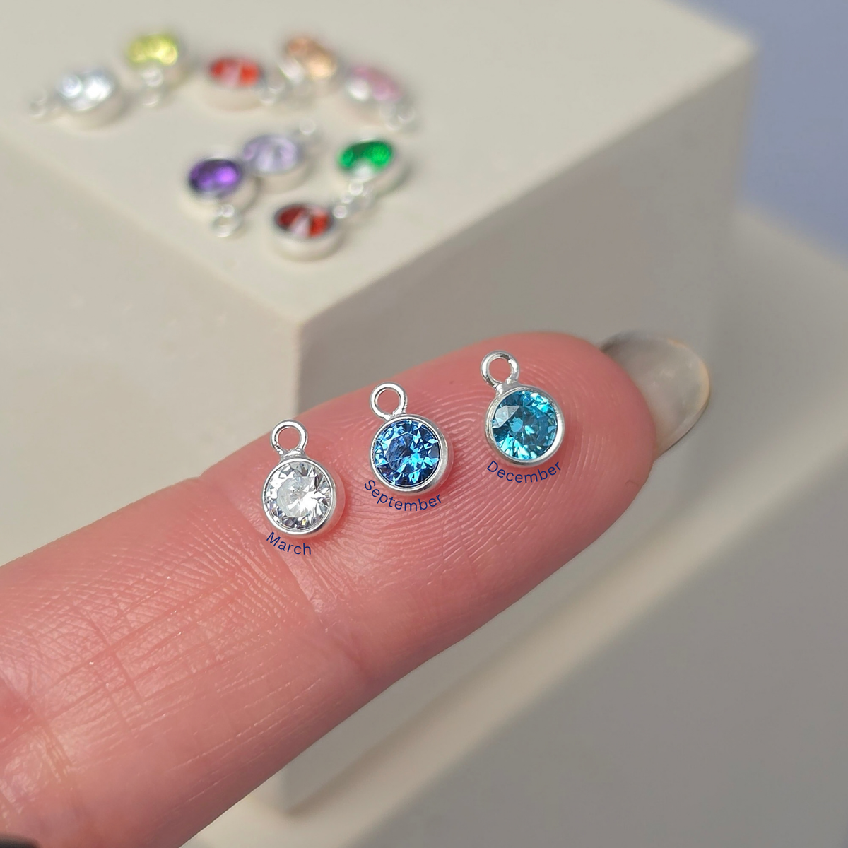 Birthstone Charms