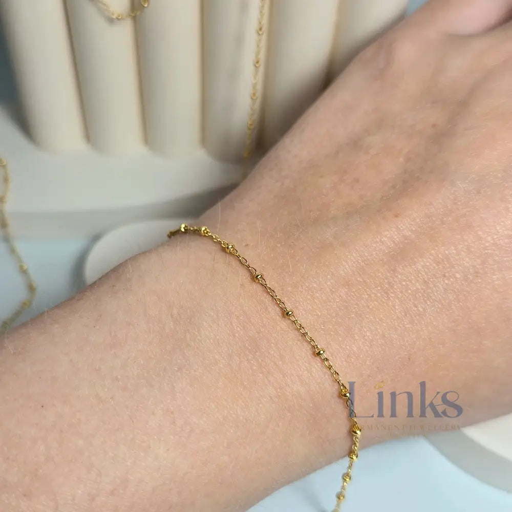 Gold Filled Satellite Chain 1.35mm - Links Permanent Jewellery Supplies