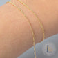 1.3mm Mini Figaro - 14k Gold Filled & 925 Sterling Silver