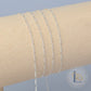 1.3mm Mini Figaro - 14k Gold Filled & 925 Sterling Silver Sterling Silver / 1 Meter