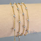 1.3mm Mixed Metal Satellite Chain - 14K Gold Filled & 925 Sterling Silver