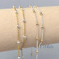 1.3mm Mixed Metal Satellite Chain - 14K Gold Filled & 925 Sterling Silver