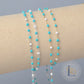 1.5mm Tiff Blue Enamel Flat Cable Chain