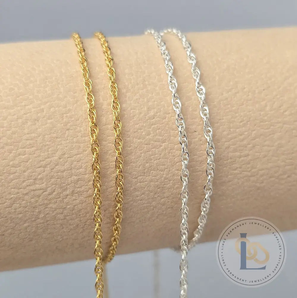 Rope Chain - 925 Sterling Silver & 14K Gold Filled