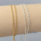 Rope Chain - 925 Sterling Silver & 14K Gold Filled