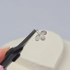 Sterling Silver Cubic Zirconia Bee Charm
