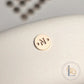 14k Gold Filled Round Initial Connector Charm - Links Permanent Jewellery Supplies