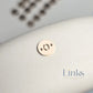 14k Gold Filled Round Initial Connector Charm - Links Permanent Jewellery Supplies