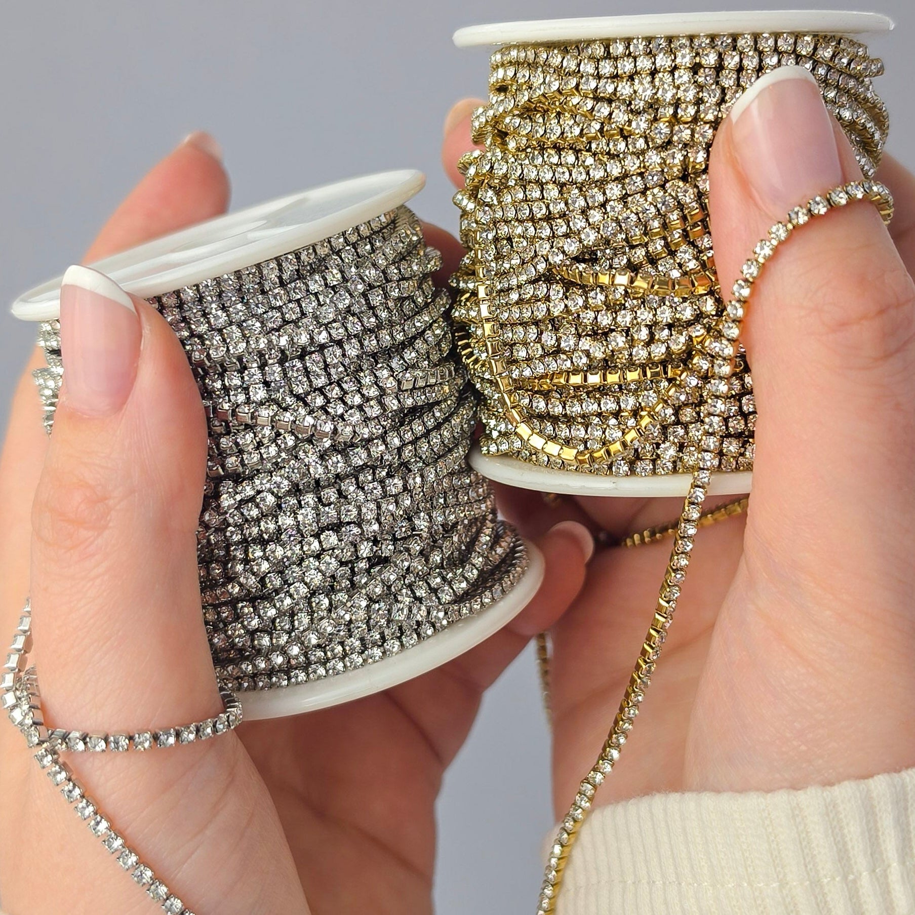 2mm PVD Stainless Steel Tennis Chain