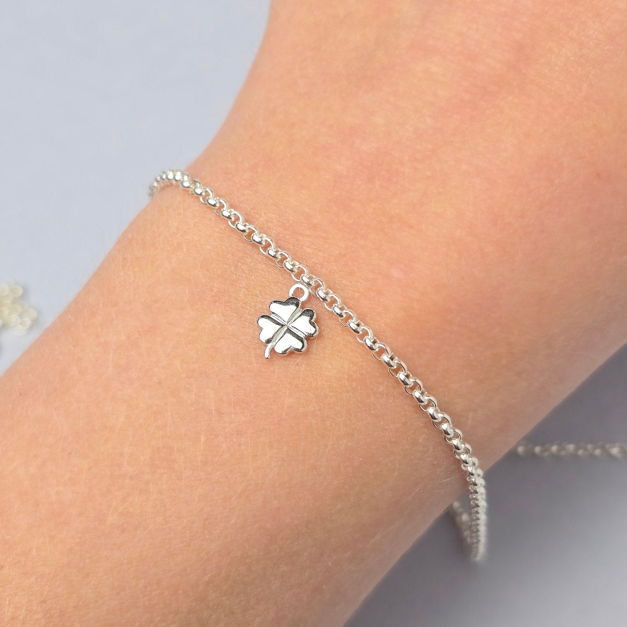 Sterling Silver Clover Charm