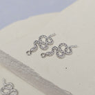 Sterling Silver Snake Charm