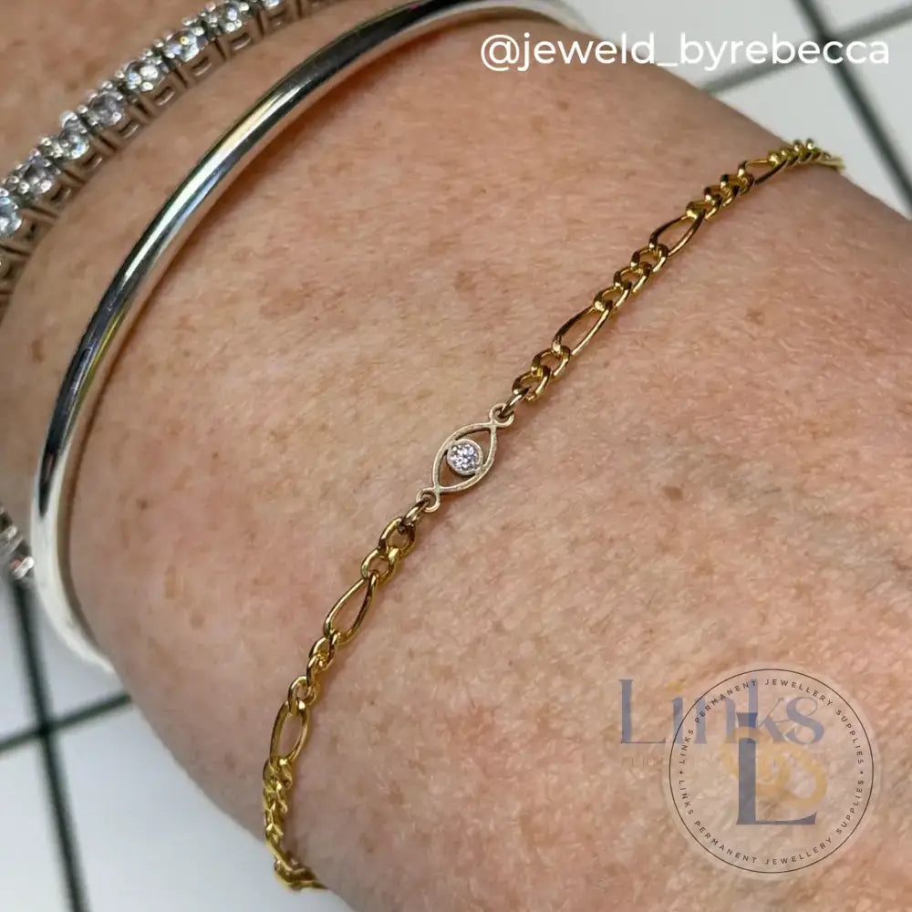 Gold Filled Chunky Figaro Chain