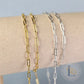 2.5mm Chunky Paperclip Chain - 14K Gold Filled & 925 Sterling Silver