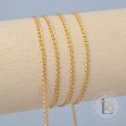 2.5mm Double Curb Chain