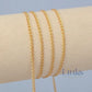 2.5mm Double Curb Chain