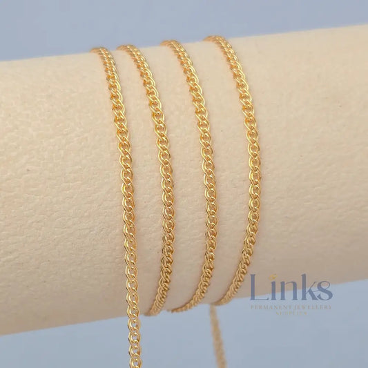 2.5mm Double Curb Chain