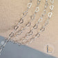 2.8mm Heart Chain - 14K Gold Filled & 925 Sterling Silver
