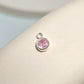 4mm Sterling Silver Birthstone Pendant Charm - Links Permanent Jewellery Supplies