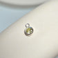 4mm Sterling Silver Birthstone Pendant Charm - Links Permanent Jewellery Supplies