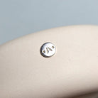 Sterling Silver Round Initial Connector Charm - Links Permanent Jewellery Supplies