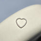 Sterling Silver Heart Connector