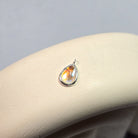Teardrop Moonstone Pendant Charm