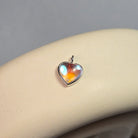 Heart Moonstone Pendant Charm